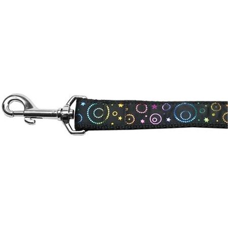 UNCONDITIONAL LOVE 6 ft. Galactic Shimmer Nylon Dog Leash UN805214